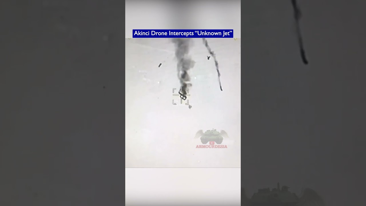 Akinci Drone Shoots Down Another Akinci Drone Mid-Air With Eren Missile!