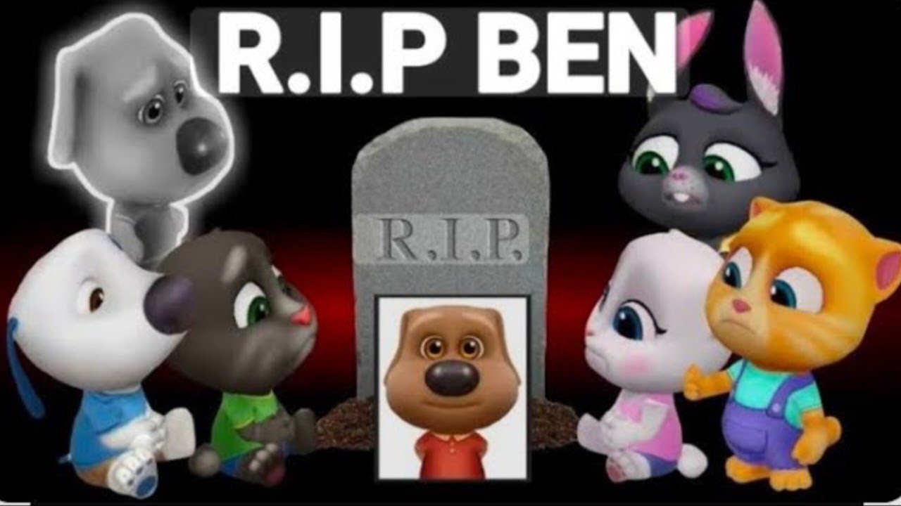 My Talking Tom Friends-AMONG US - R.I.P BEN @TalkingTom #talkingtom