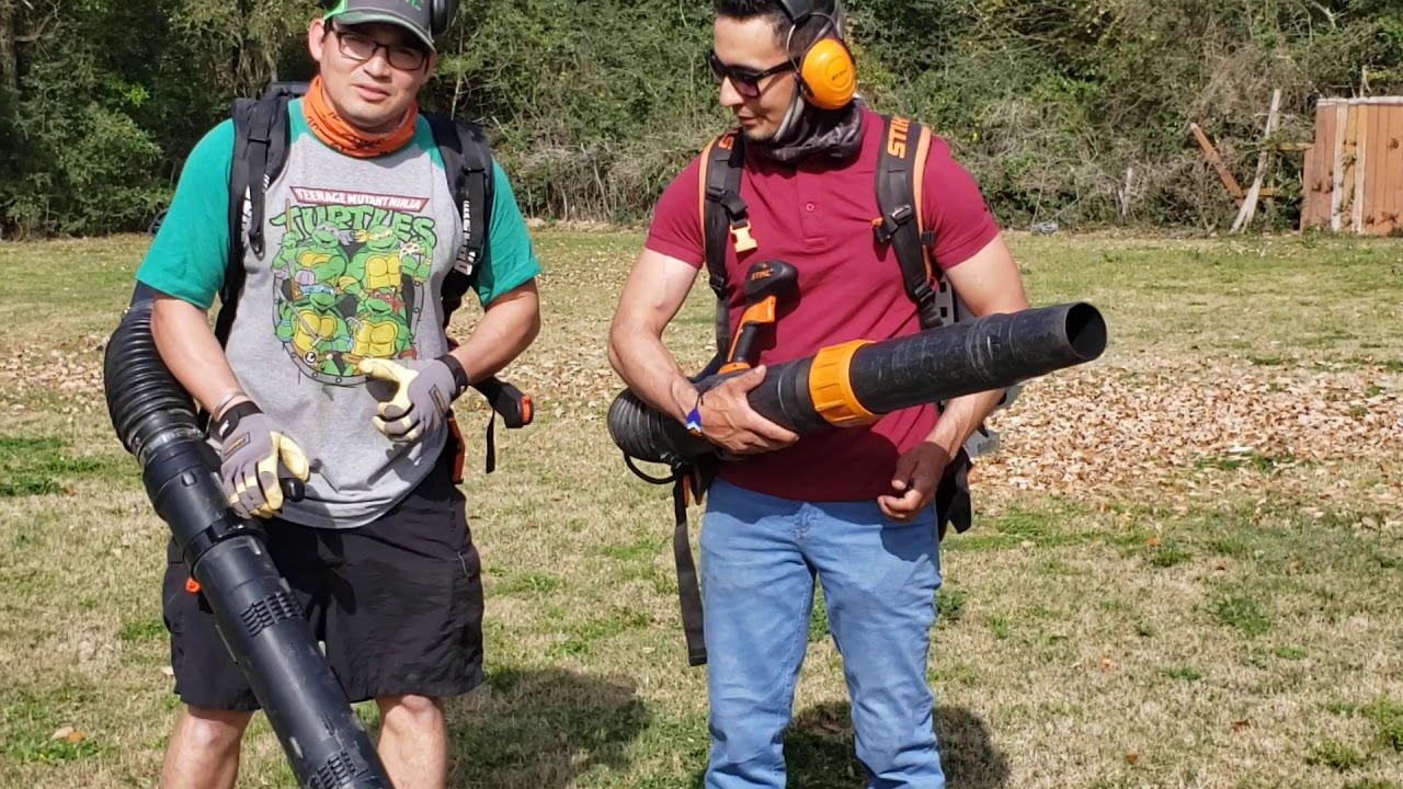 Stihl BR800CE vs Echo PB-8010H Showdown