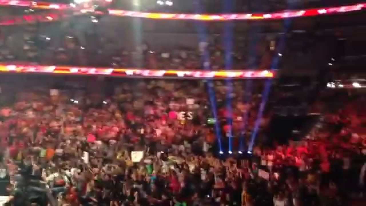 Yes, Yes! @WWE at Verizon Center in DC.