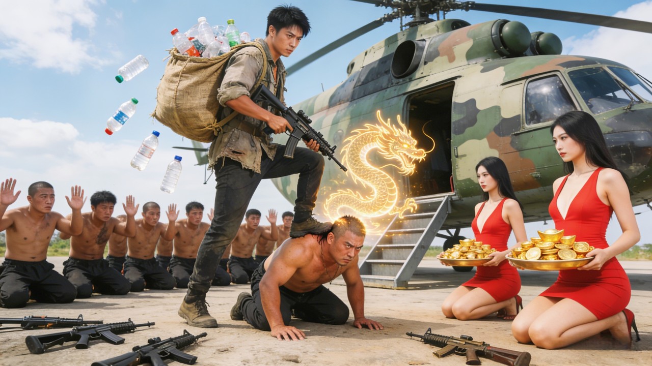 Côn đồ tấn công ăn xin để thu phí bảo kê, không biết đã chọc giận binh vương ẩn mình.