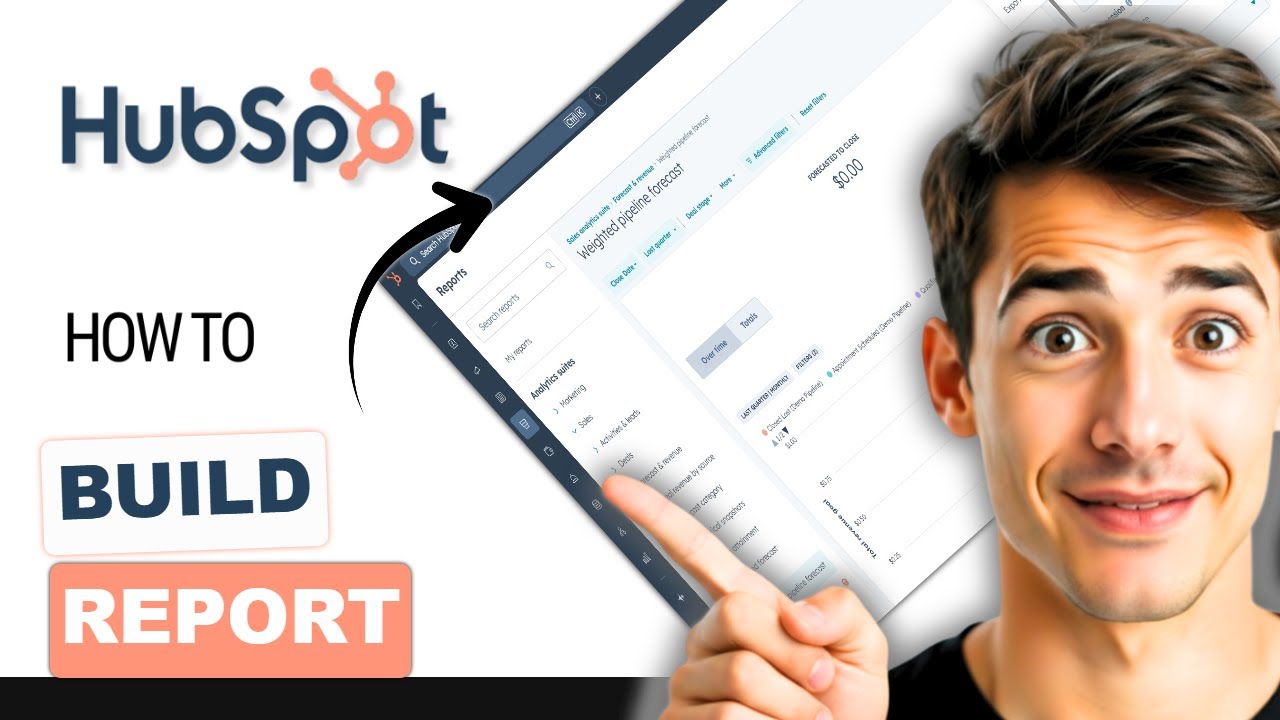 Как создавать отчеты о продажах в HubSpot (самый простой способ) (руководство 2026 года)