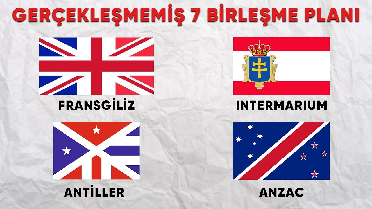 Birleşmeye Çalışmış Ama Bunu Becerememiş Ülkeler