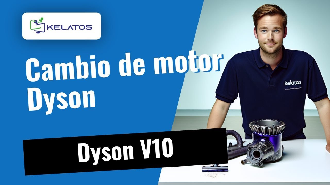 ¿Tu Dyson V10 hace ruido extraño? 🔊 Cambio de motor