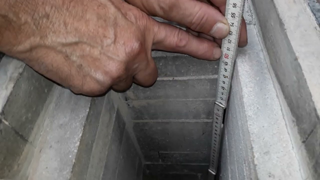Rocket Stove Medidas internas