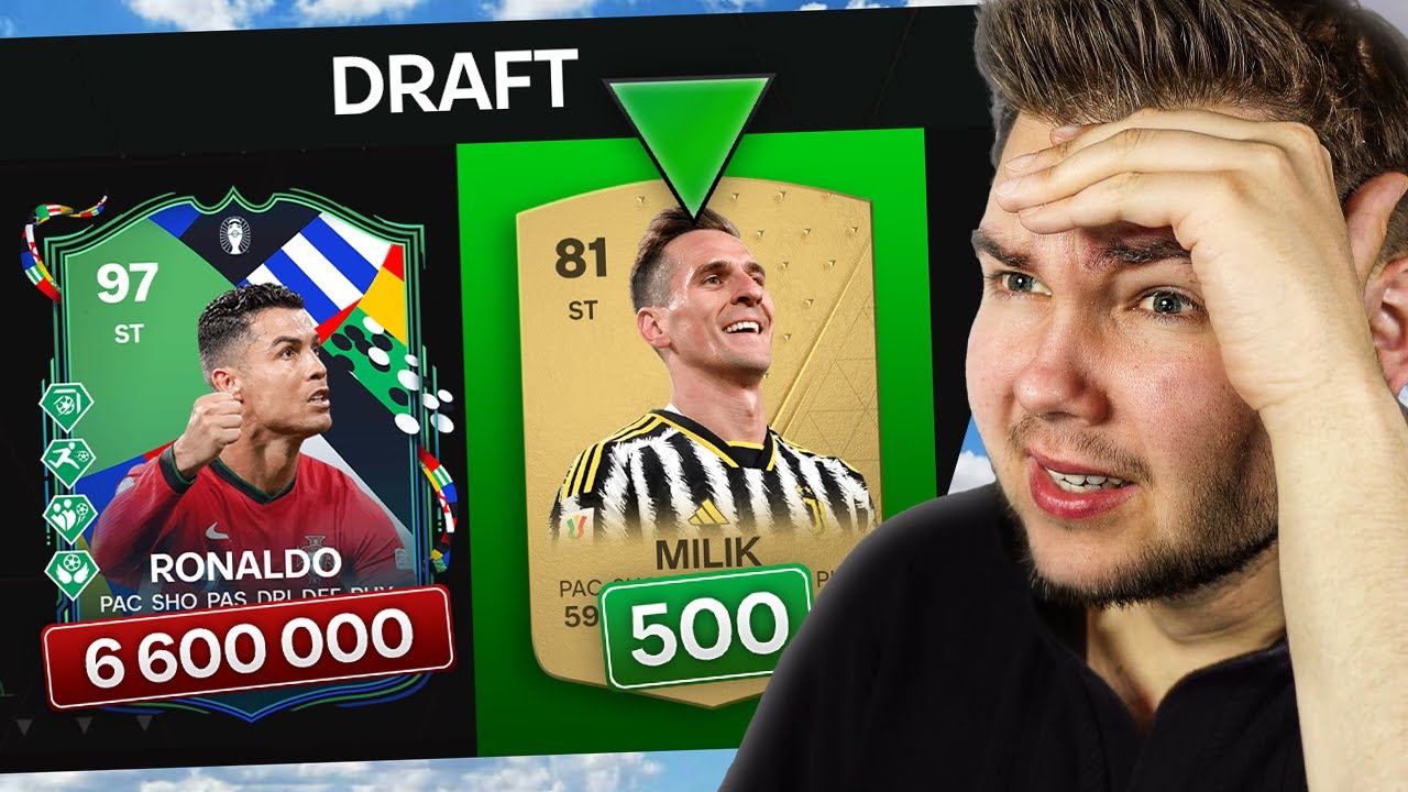 DRAFT, ALE WYBIERAM DRUGĄ NAJDROŻSZĄ KARTĘ! | FC 24
