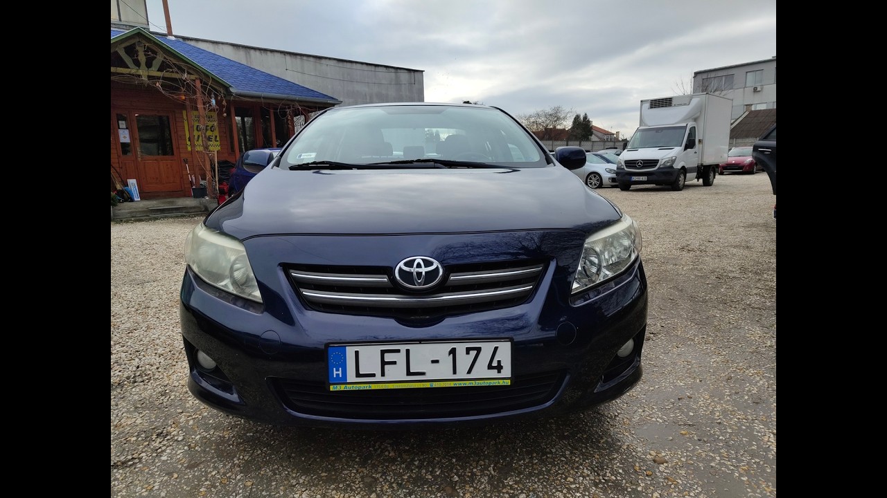 Toyota Corolla 1.4 VTI Teszt - Bemutató - Eladó