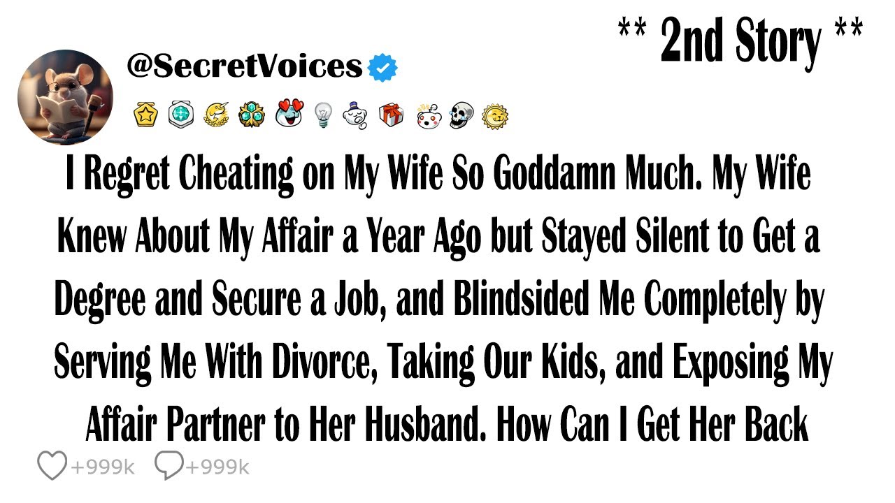 I Regret Cheating on My Wife So Goddamn Much. My Wife Knew About My Affair a Year Ago but Stayed ...