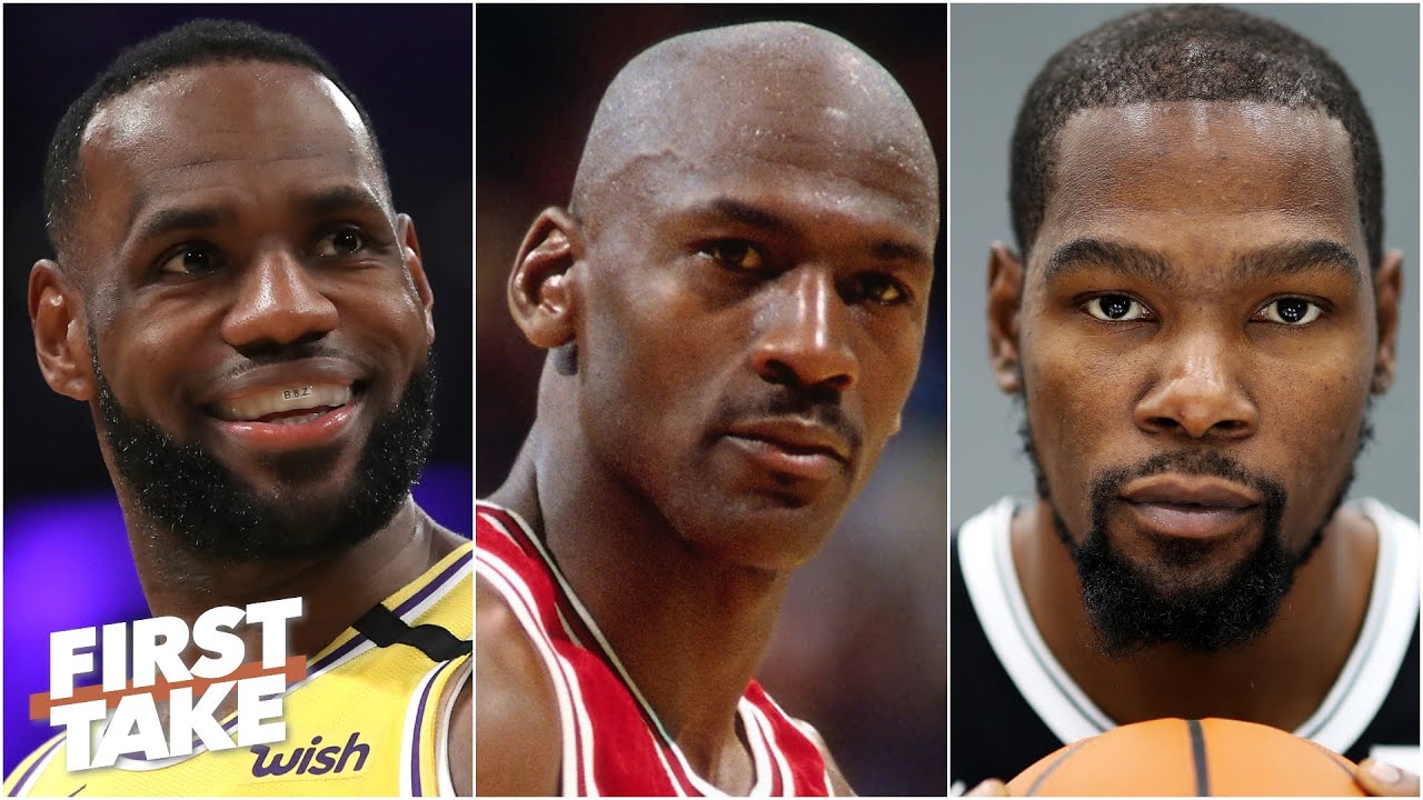 LeBron or Kevin Durant: Who is the better running mate for Michael Jordan? | First Take