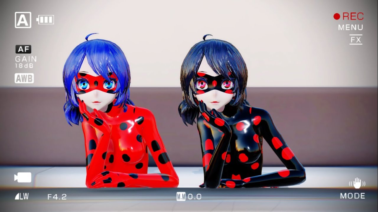 MMD Miraculous We No Speak Americano