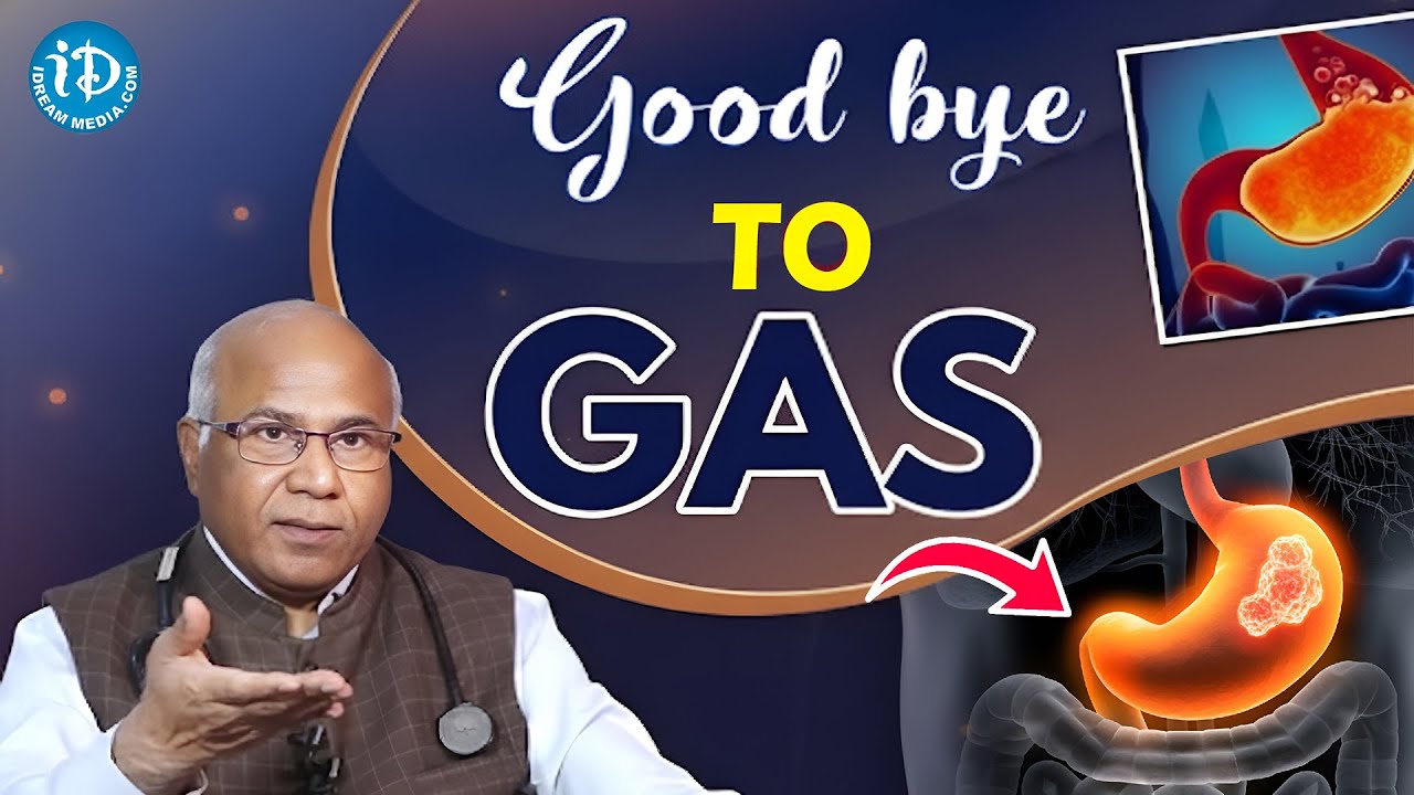 Dr CL Venkat Rao About How to Cure Gas Problem Explained Telugu Gastric Causes, Symptoms | iDream