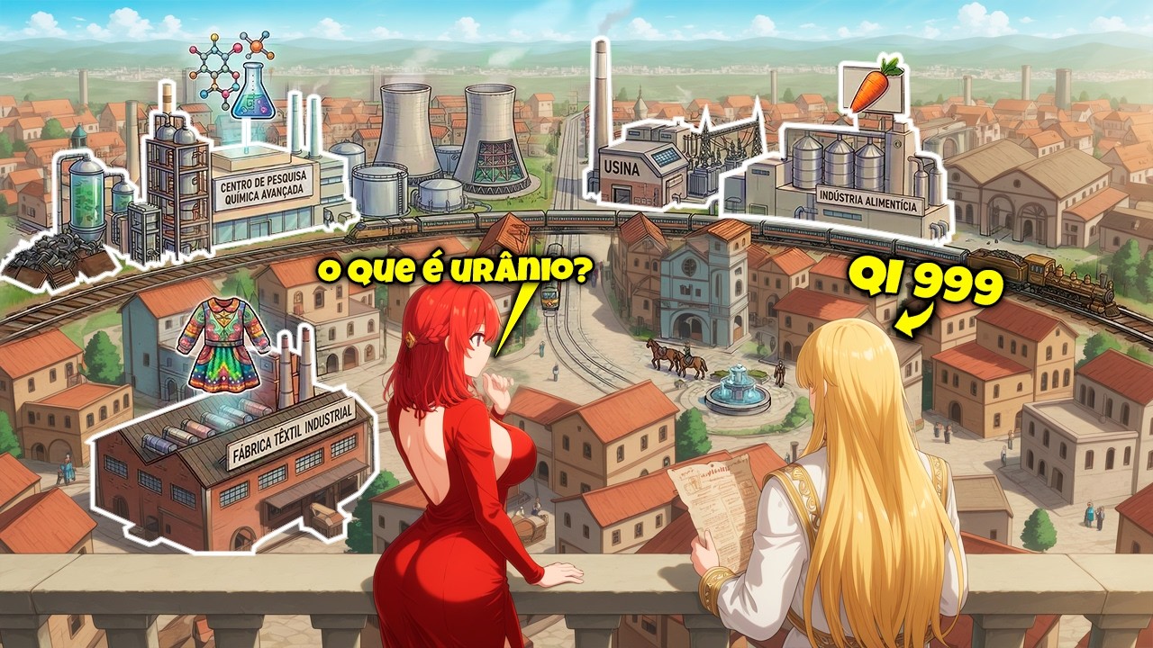 Com um Sistema da Revolução Industrial, ele começa a construir seu império!
