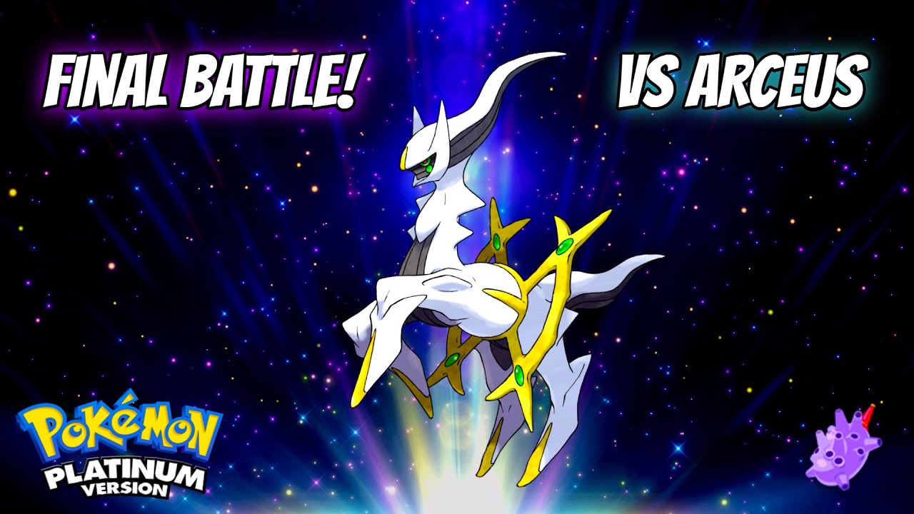 Pokemon DPPT - Final Battle! Vs Arceus (Fanmade Theme)