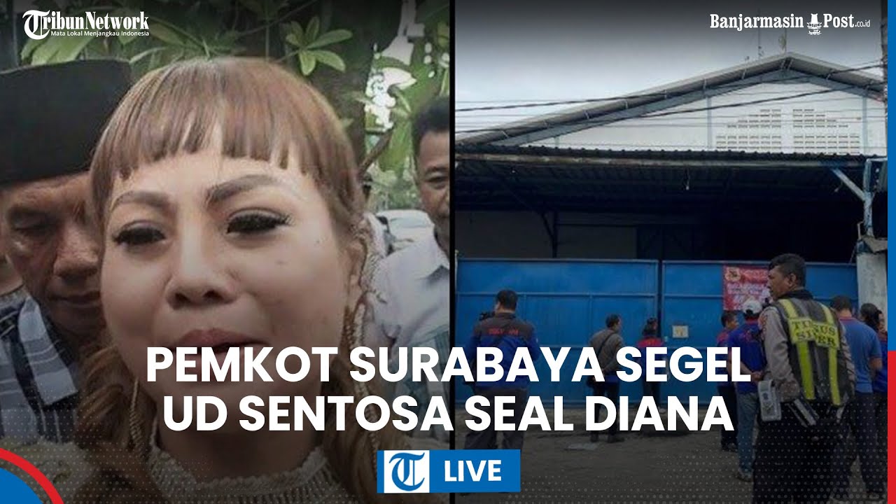 🔴Wali Kota Surabaya Pimpin Penyegelan UD Sentosa Seal Milik Jan Hwa Diana yang Tahan Ijazah Karyawan