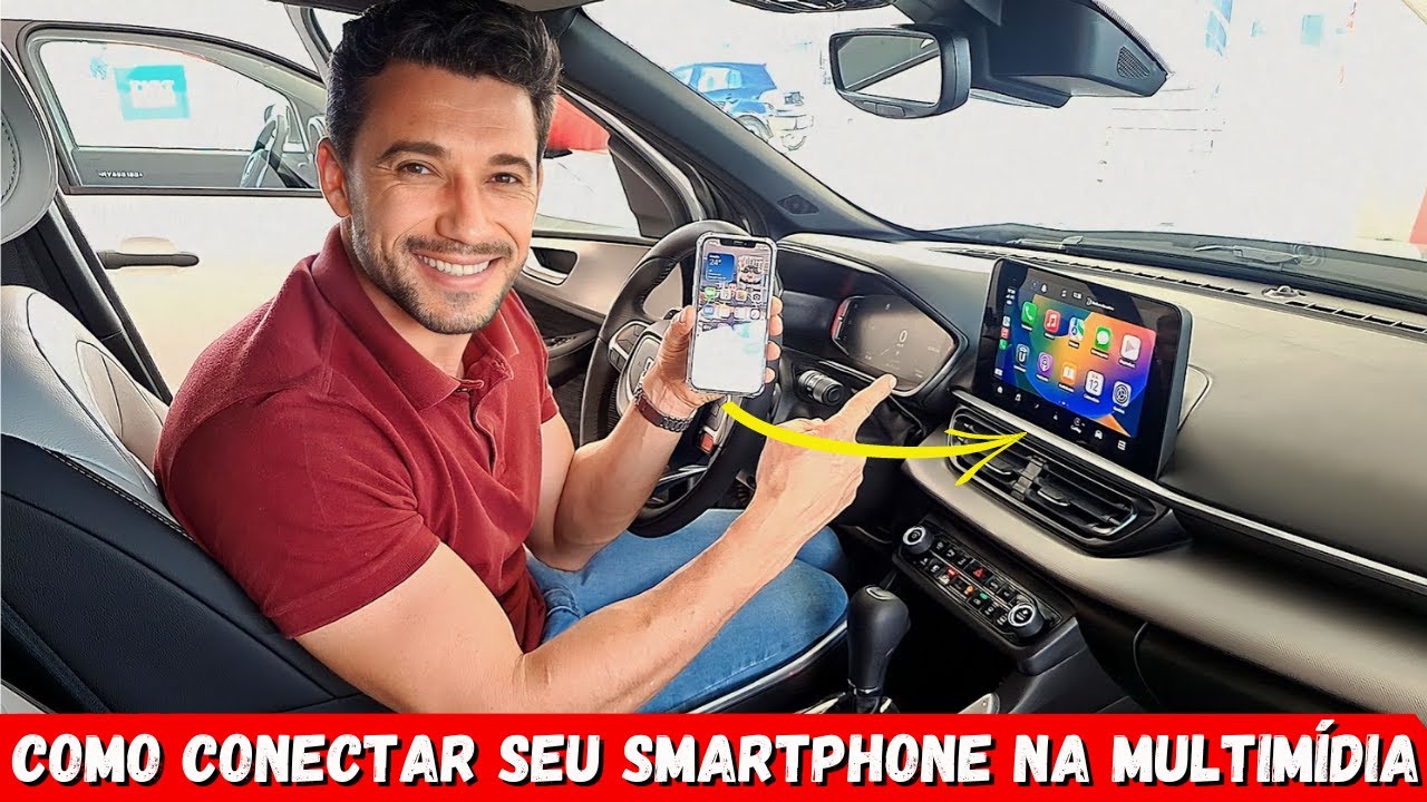 Como conectar o Telefone na Multimídia FIAT?