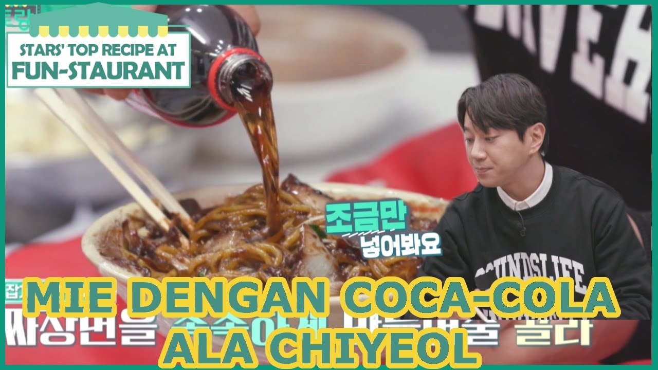 Mie Dengan Coca-Cola Ala Chiyeol |Fun-Staurant|SUB INDO|210226 Siaran KBS World TV|