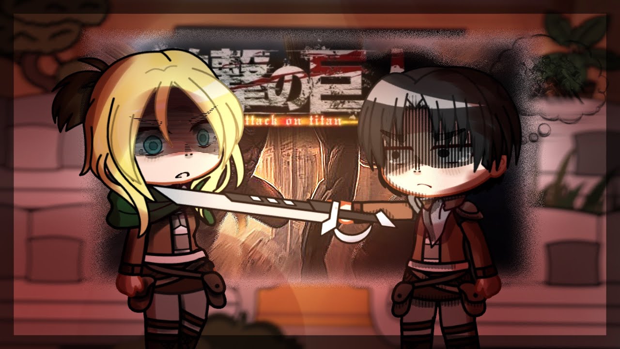Past aot reacts to Eren: the future ||gacha club||
