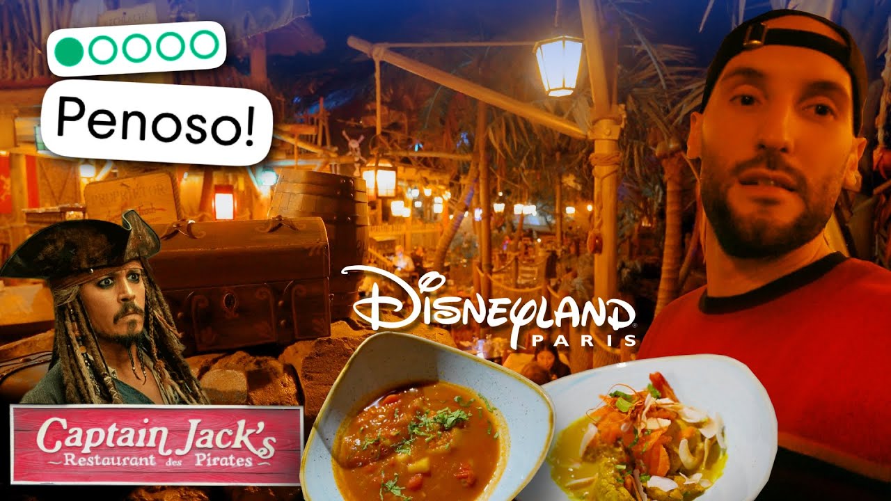 Proviamo il RISTORANTE di JACK SPARROW a DISNEYLAND PARIS