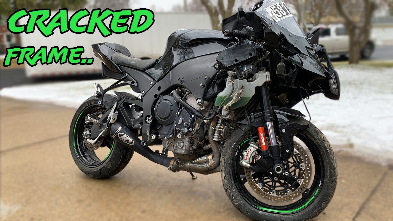 Восстановление разбитого Kawasaki ZX10R 2021 года!!!