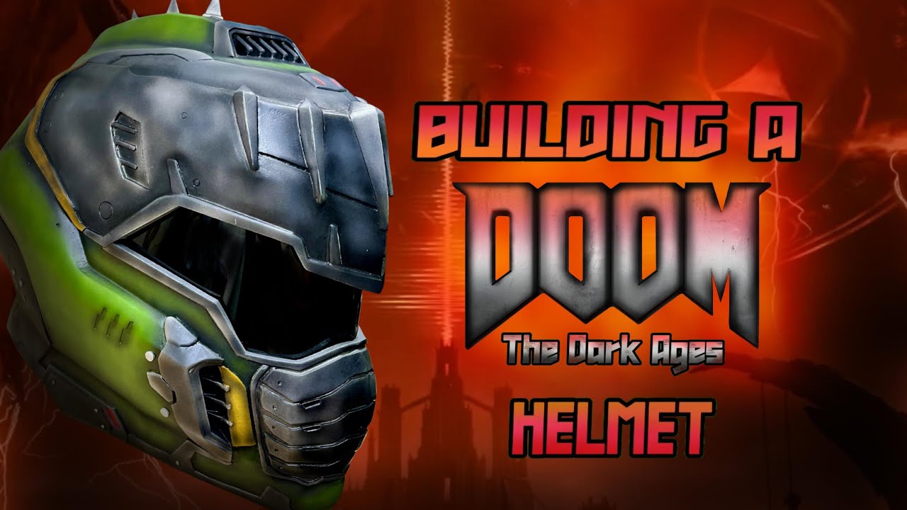 I Learned Blender to Build a Doomslayer Helmet | 3D Printing | Full Build |
