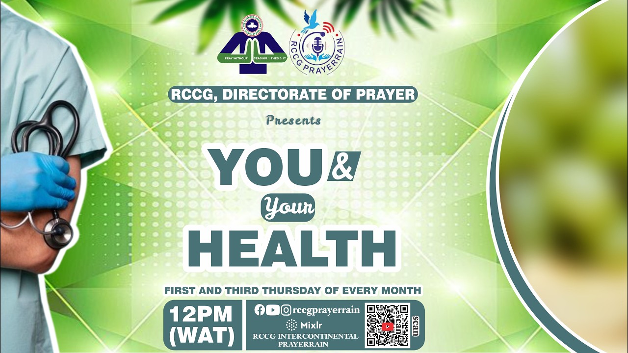YOU AND YOUR HEALTH || PRAYERRAIN LIVE || 19TH FEBRUARY, 2026