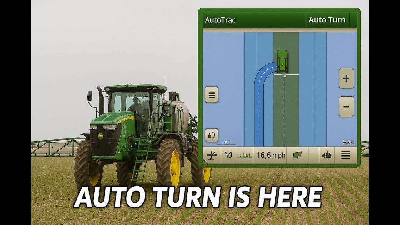 Auto Turn Comes to the 616R! | John Deere 25.2 Display Update