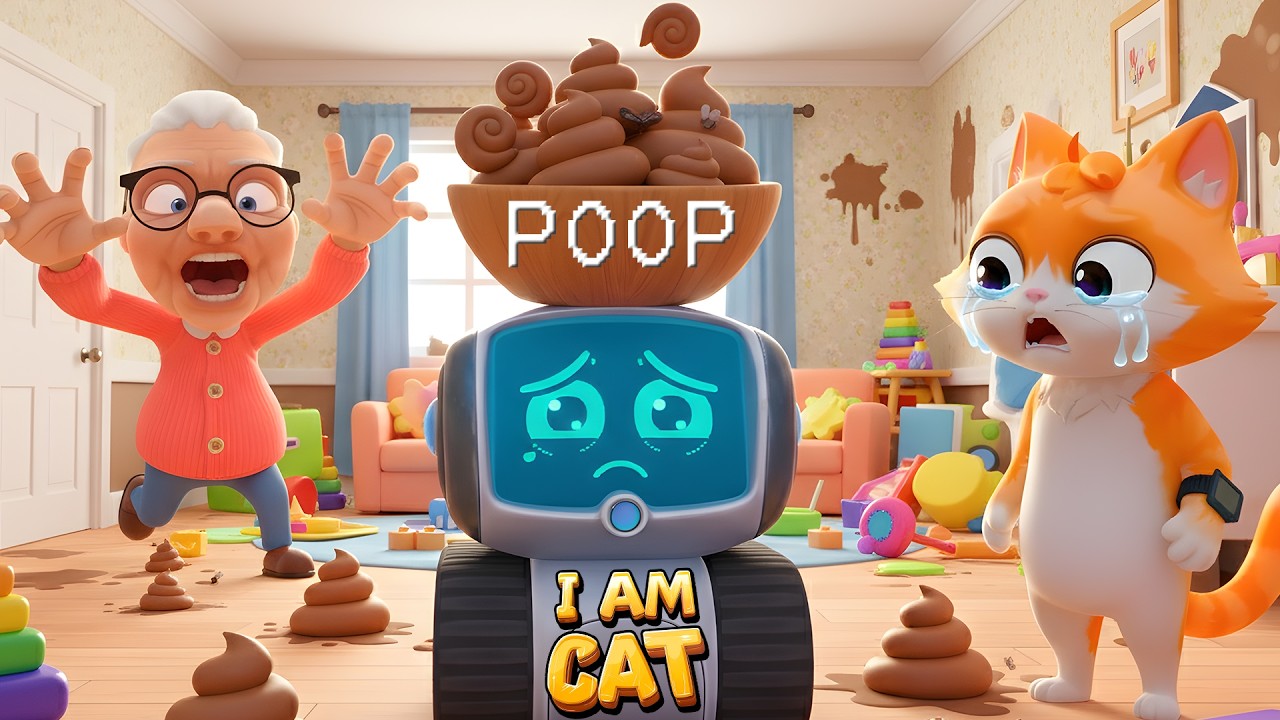 Granny Pooped On Cozmo 😱😭 - I Am Cat VR