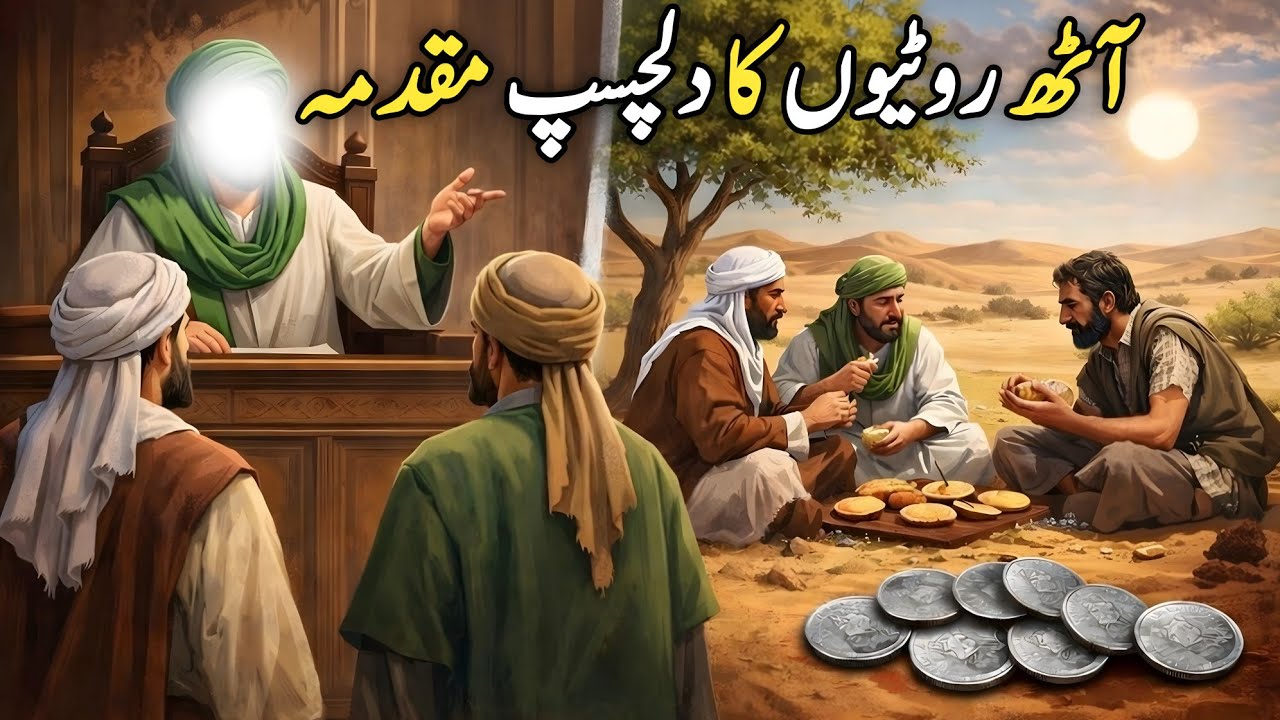  8 Rotiyon ka muqadima aur Hazrat Ali rz ka insaf..8 रोटियों का मुकदमा और हज़रत अली रज़ि. का इंसाफ़