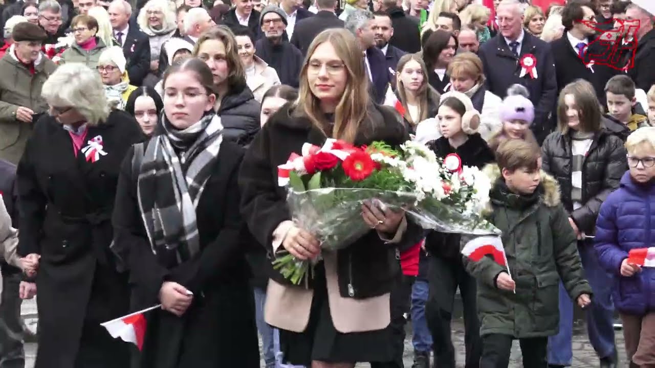 Święto Niepodległości 2025  Składanie kwiatów i wieńców