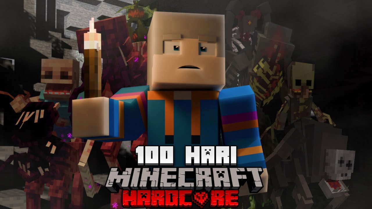 100 Hari Minecraft Parasite Hardcore