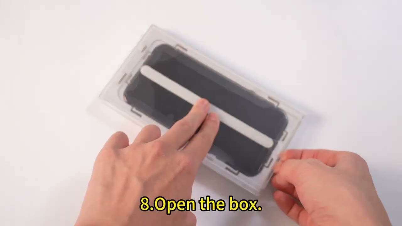 EZ-GLAZ iPhone Series Screen Protector Installation Steps