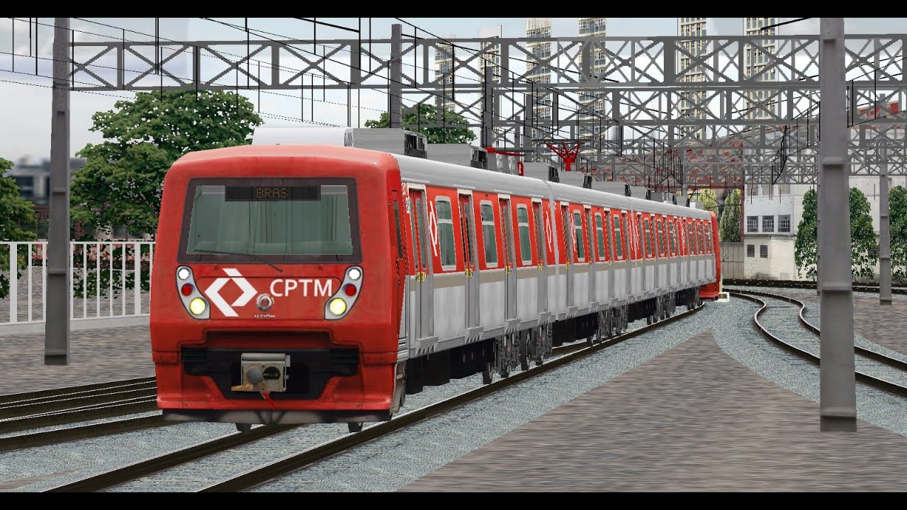 [CPTM] Linha 12 Safira - Série 2070 | Calmon Viana × Brás [OpenBVE]