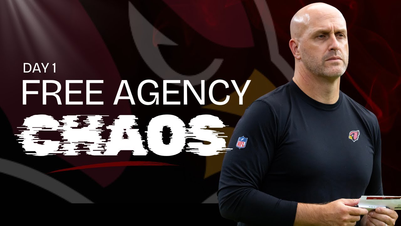 REACTING to Arizona Cardinals First Day of NFL Free Agency