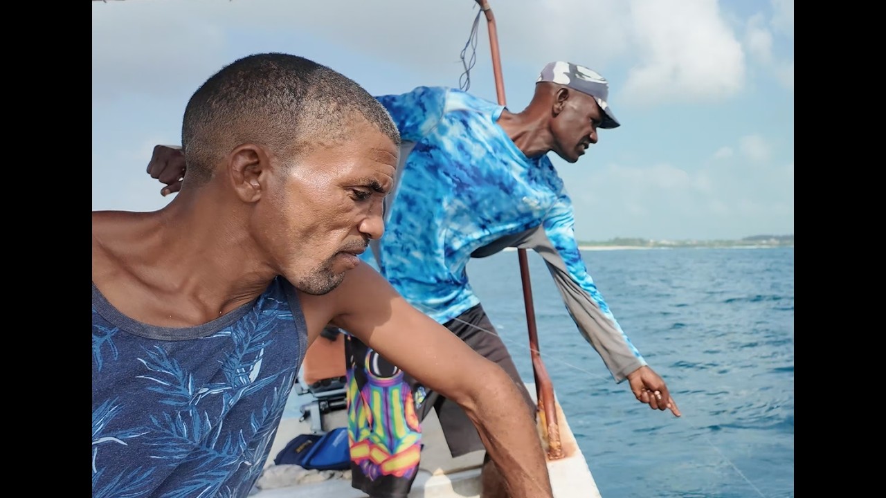 Open sea fishing on the coast of Kenya! Copa Cabana in Mtwapa🇰🇪 S01 E14