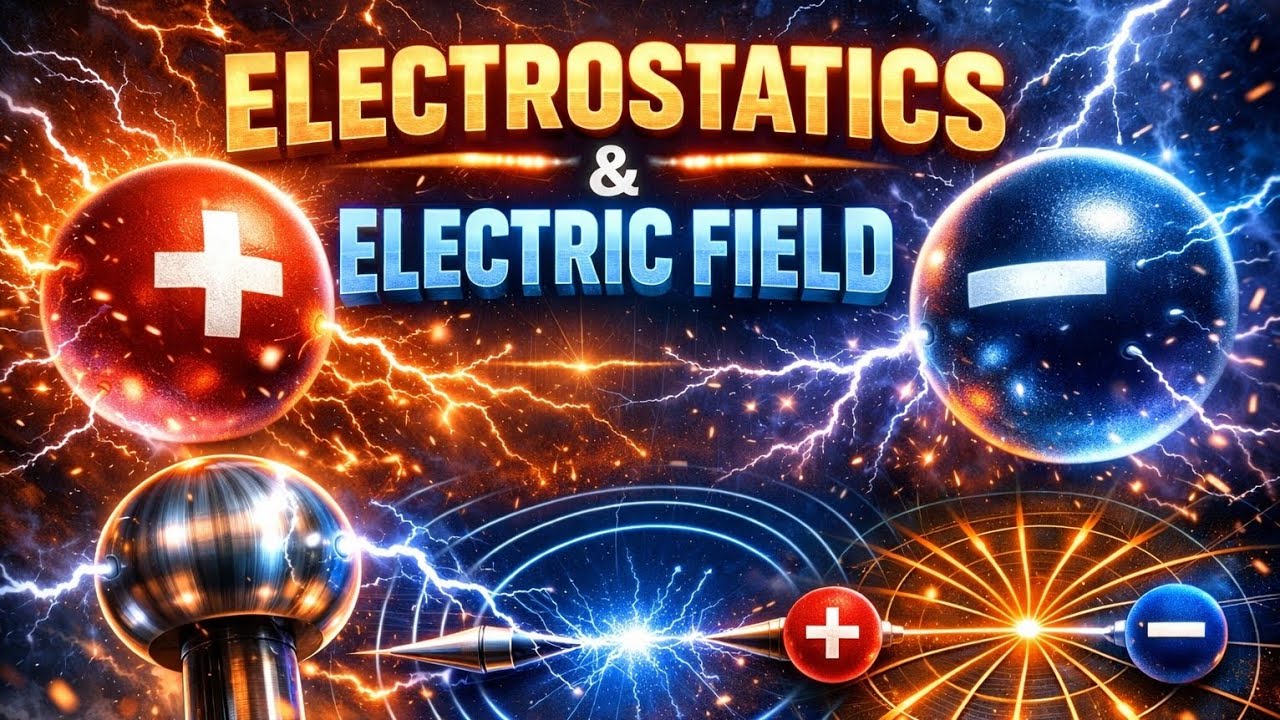 Electric field intensity introduction & concept 