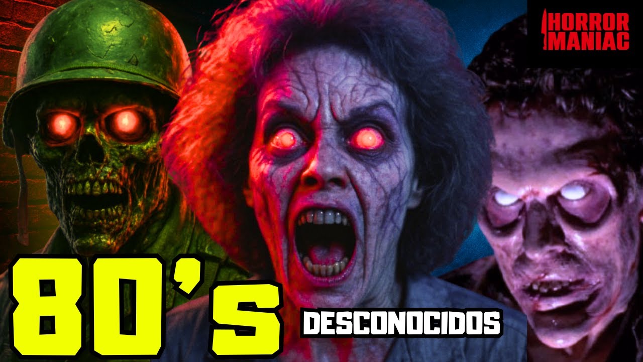 8 PELÍCULAS de TERROR de los 80 Que Casi Nadie Recuerda y son GENIALES #4