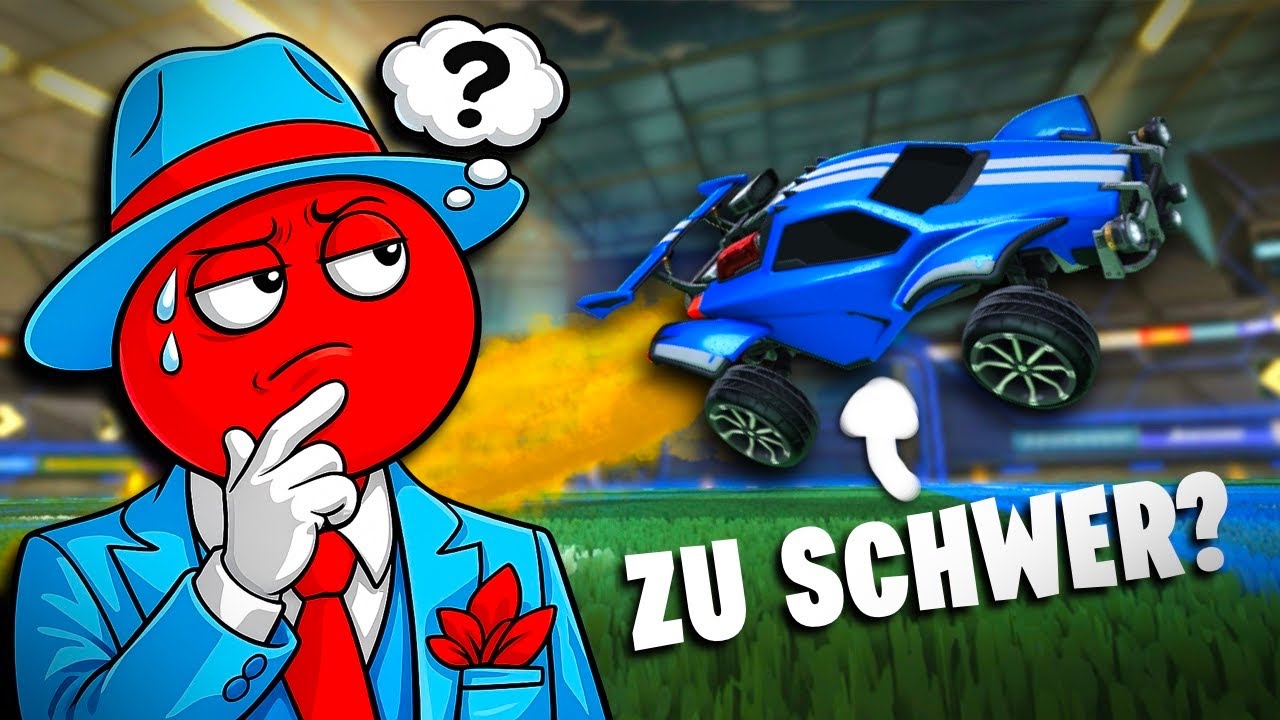 WIE SCHWER IST ES WIRKLICH ROCKET LEAGUE ZU LERNEN?!