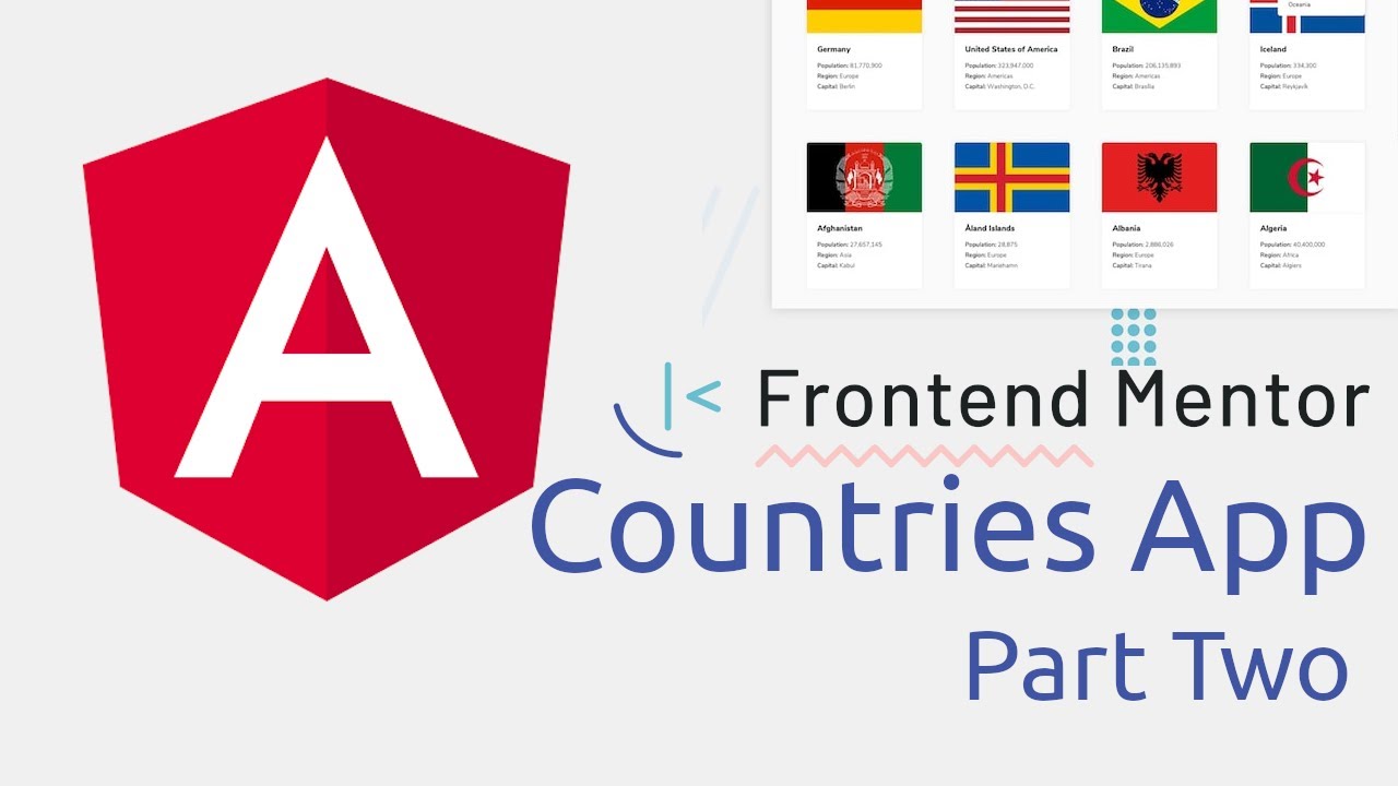 Angular Countries - [2] Api Service
