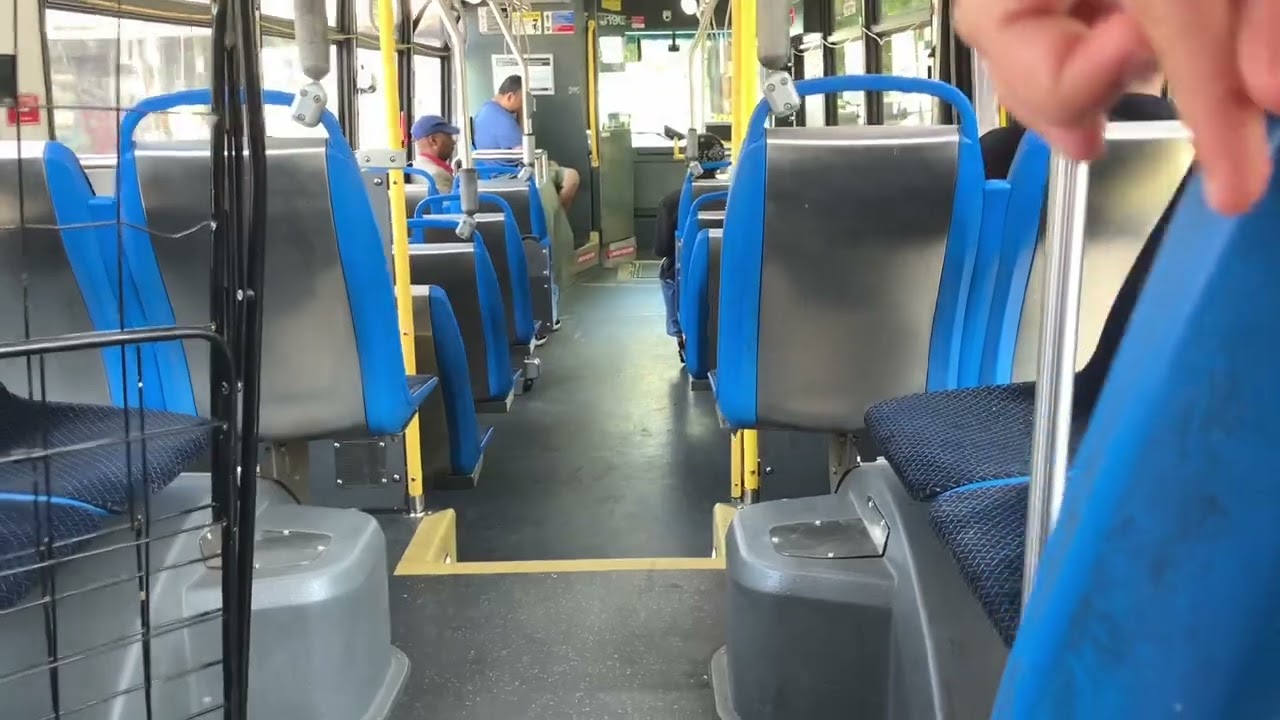 CTA On Board Riding 2016 Nova LFS Bus 8196 on Route 49 Western from Orange Line to Le Moyne