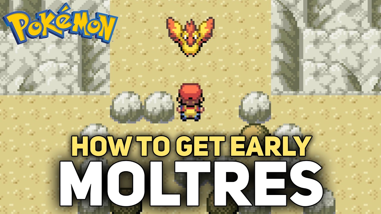 How To Get Moltres -Pokemon Fire Red & Leaf Green