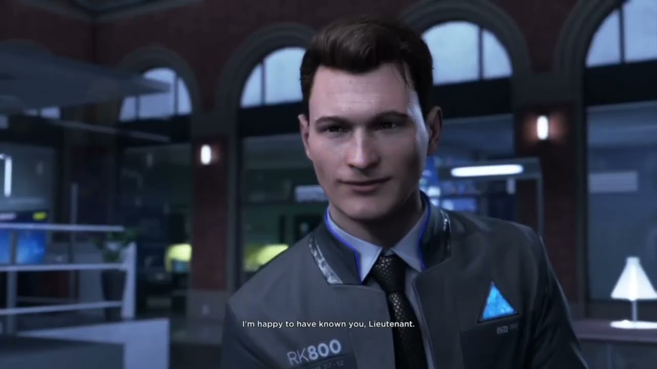 DBH Last Chance, Connor - Dialogue with Hank, 4 different versions ALL CHOICES