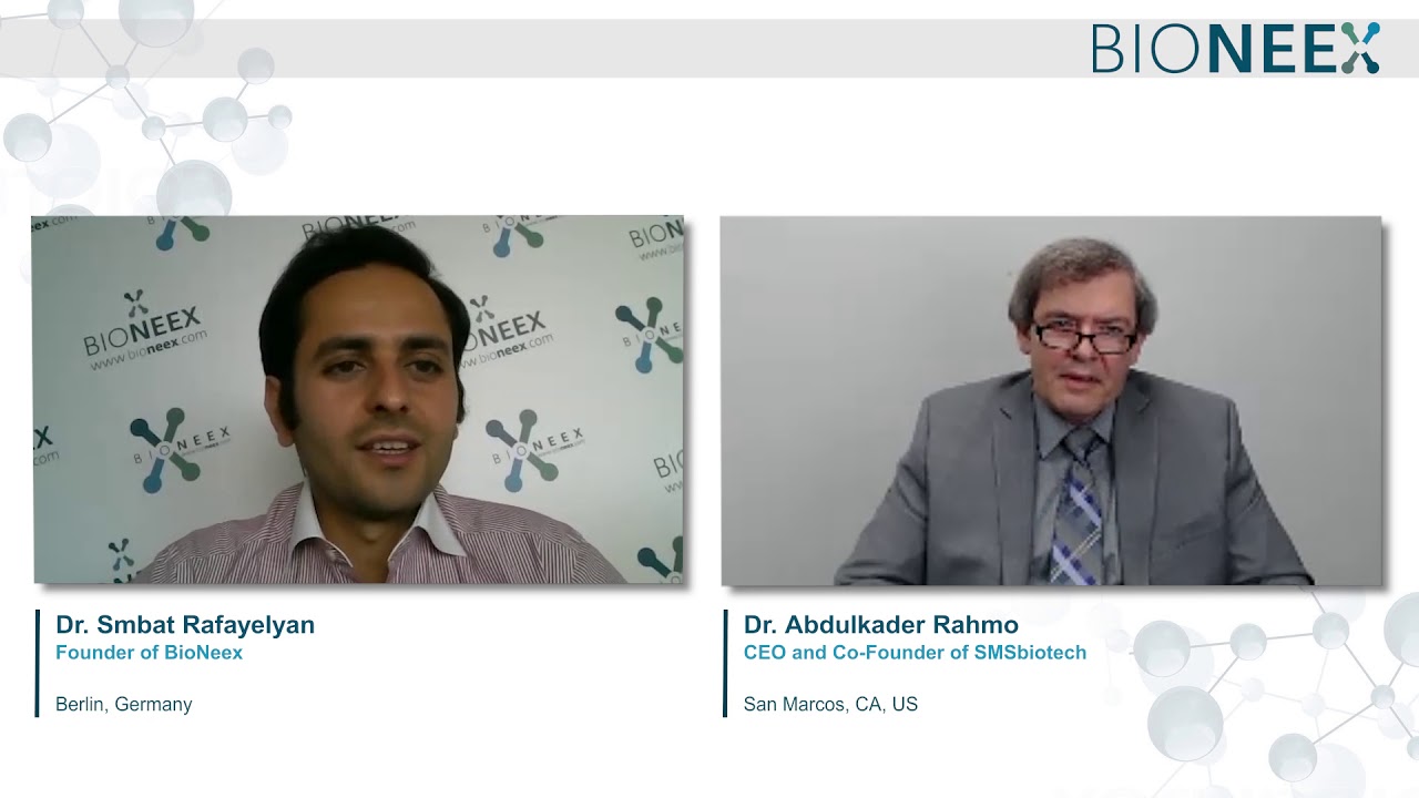 BioNeex Interview with CEO and Co-Founder of SMSbiotech, Dr. Abdulkader Rahmo