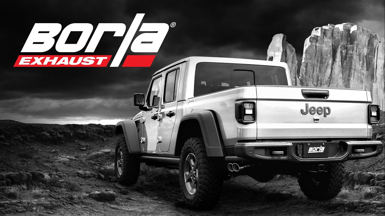 3 Borla Exhausts for 2020-2026 Jeep Gladiator! [Exhaust Sound Comparison]
