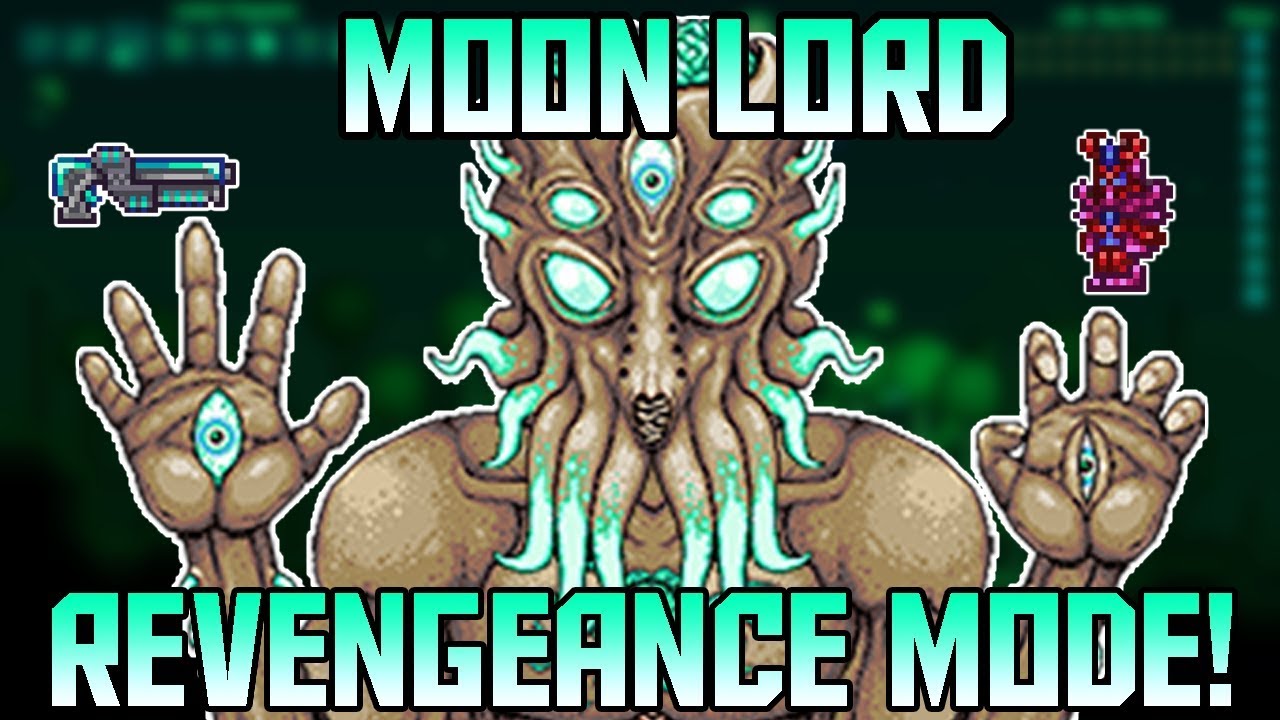 How to Easily Beat Moon Lord in Revengeance mode! Terraria Calamity Mod Boss Guide!