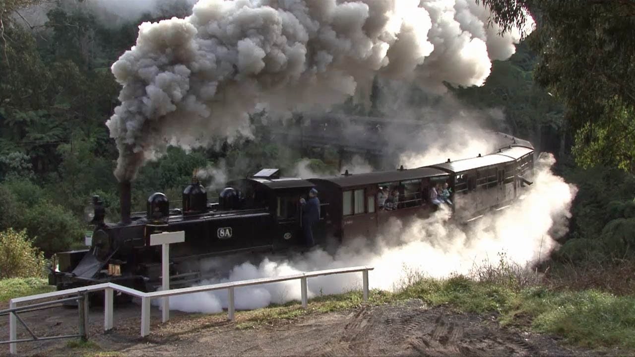Steam Trains in the Hills - Puffing Billy Railway: Australian Trains