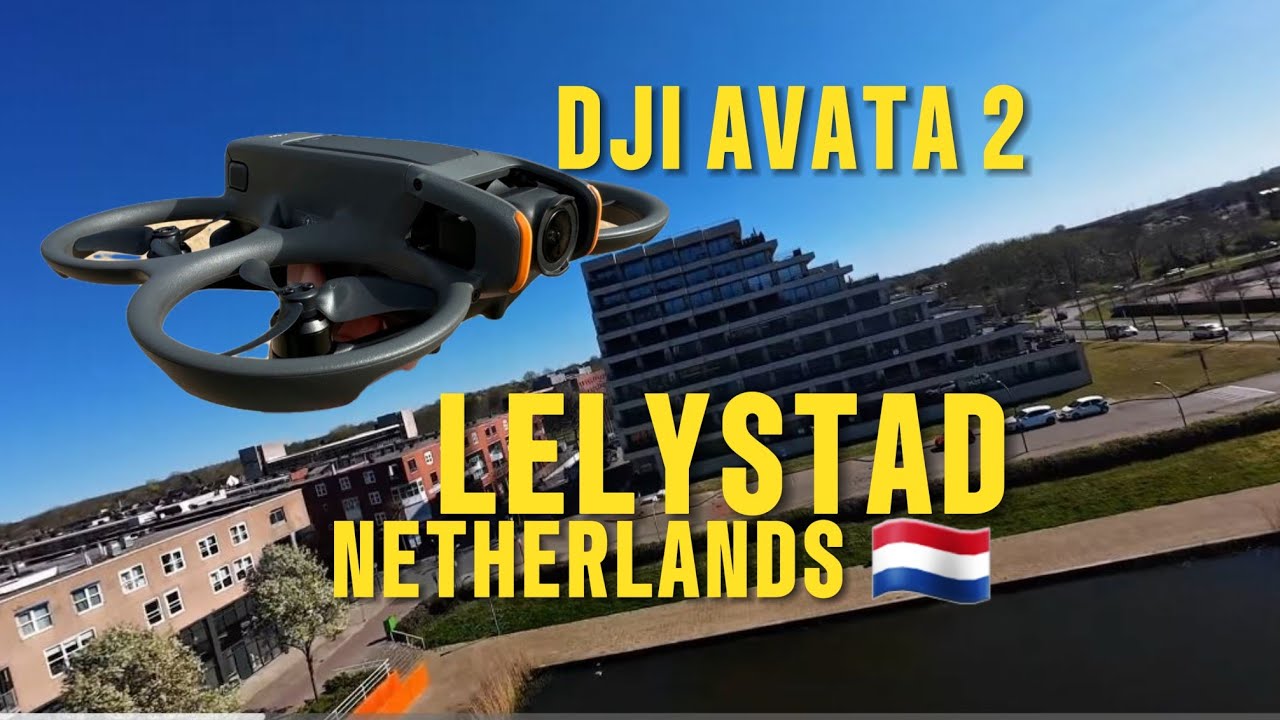 Lelystad drone footage 4K [ Dji Avata 2 ]