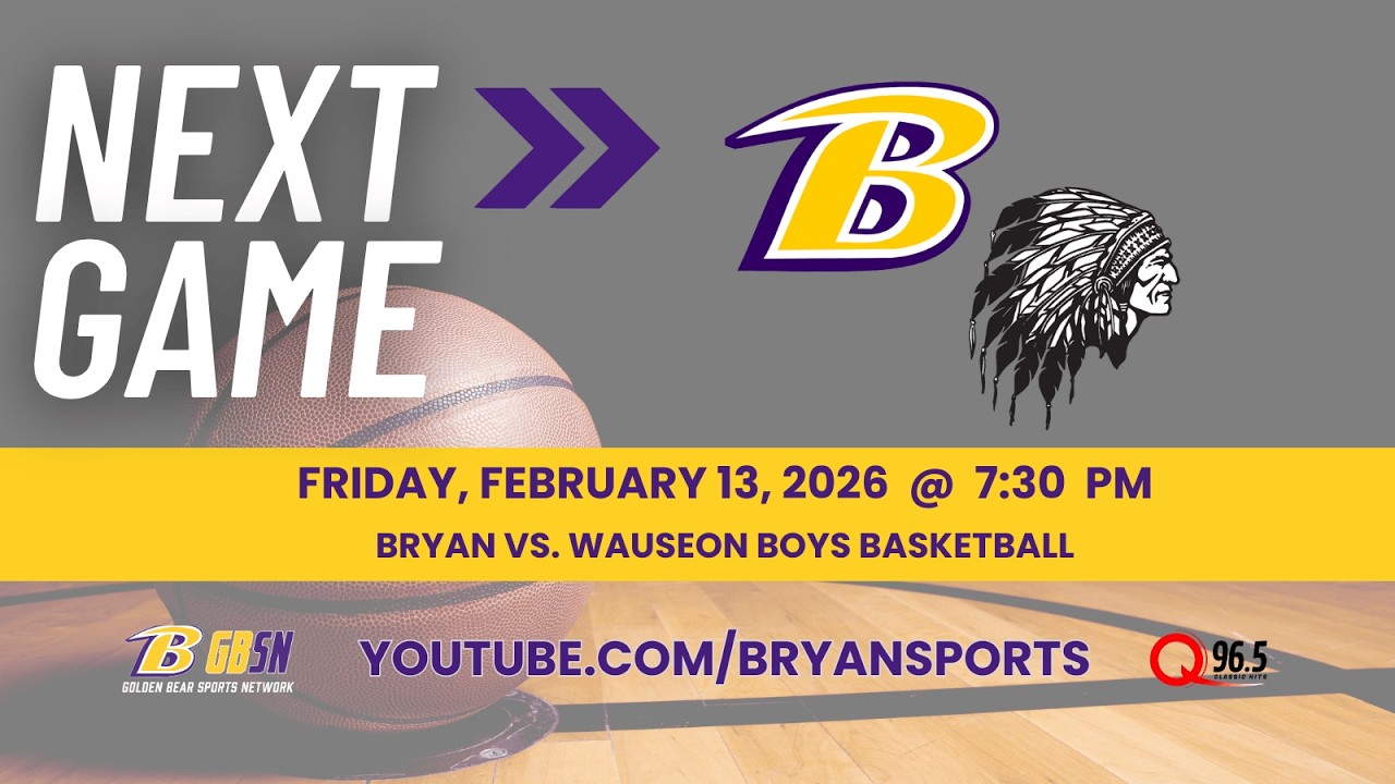 Bryan Boys Basketball vs. Wauseon  - February 13, 2026