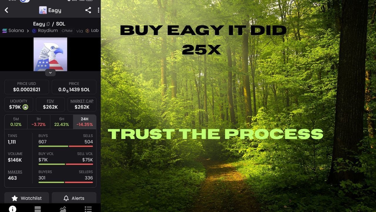 BUY EAGY, POSSIBLE 20-50X