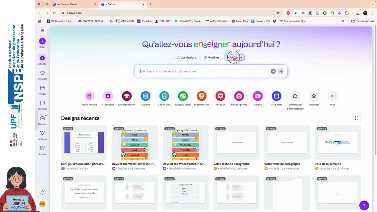 Créer des activités interactives en quelques minutes avec Canva Éducation - Option 