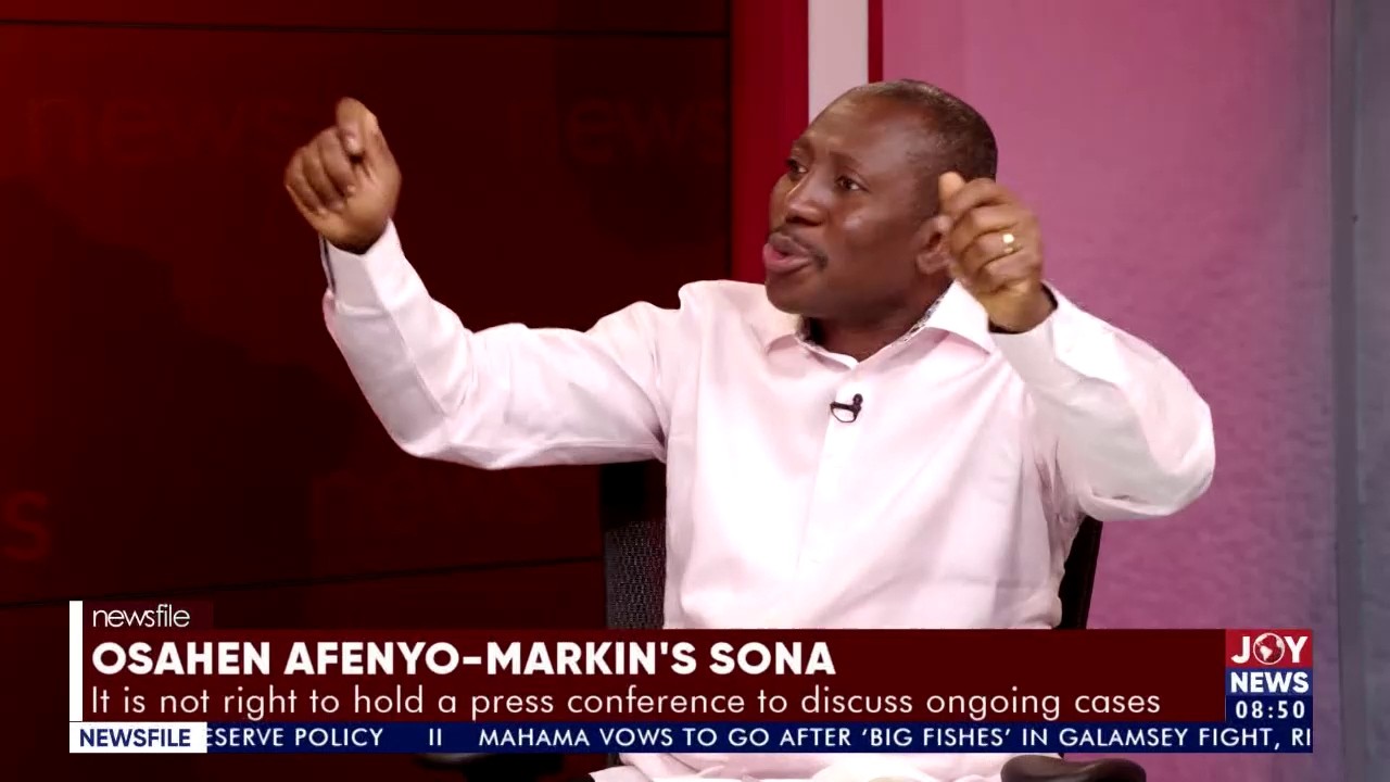 Bringing Ofori Atta’s photo to Parliament and displaying it was unfair - Afenyo-Markin